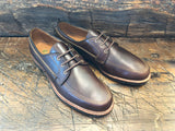 Alden Rover Moc 3 Eyelit Tie in Brown Chromexcel Leather with a Leisure III Sole