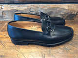 Crockett & Jones x O & D Hendon 2 Bit Loafer in Black Calfskin