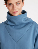 HOLEBROOK SWEDEN JESSICA WINDPROOF PULLOVER SWEATER IN SANDSHELL
