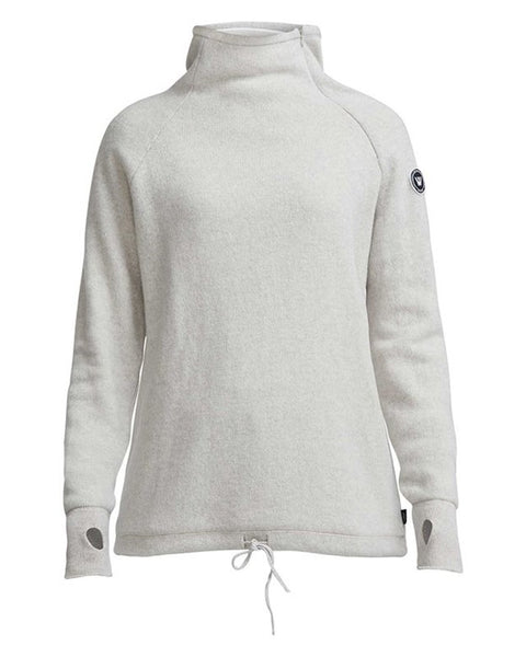 HOLEBROOK SWEDEN MARTINA WINDPROOF PULLOVER SWEATER IN LIGHT