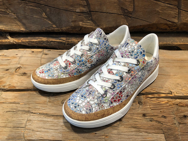 ara WOMEN S REM SNEAKER IN MOSAIC PRINT