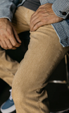HIROSHI KATO 10.5 OZ STRETCH SELVEDGE DENIM IN FADED RUSTIC COPPER