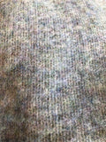 Harley of Scotland Men's Supersoft Wool Crew Neck Sweater in Sea Glass Shaggy Brush