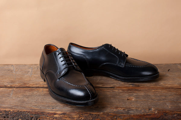 Alden Black Shell Cordovan Norwegian Split Toe – Oxford and Derby