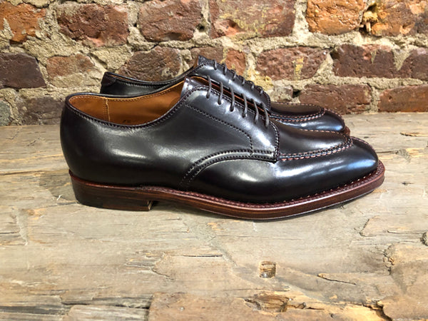 Alden x O & D Norwegian Split-Toe Plaza Last in #8 Shell Cordovan