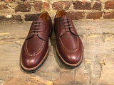 Alden x O & D U Tip in Matte Finish Brown Scotch Grain with Commando Sole