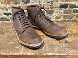 Alden Indy Boot in Reverse Oiled Tobacco Chamois Leather with Commando Sole