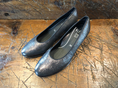 ara Ophelia Heel in "Space Kid" Leather