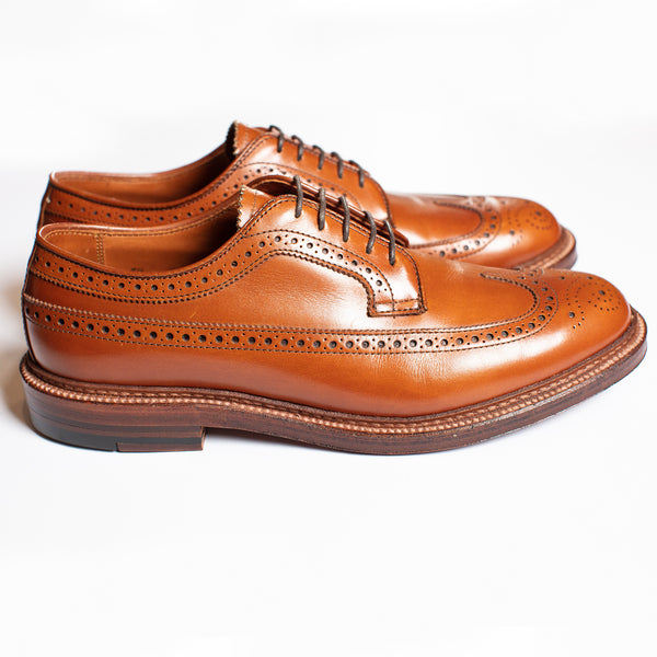 Alden Long Wing in Burnished Tan Calfskin – Oxford and Derby