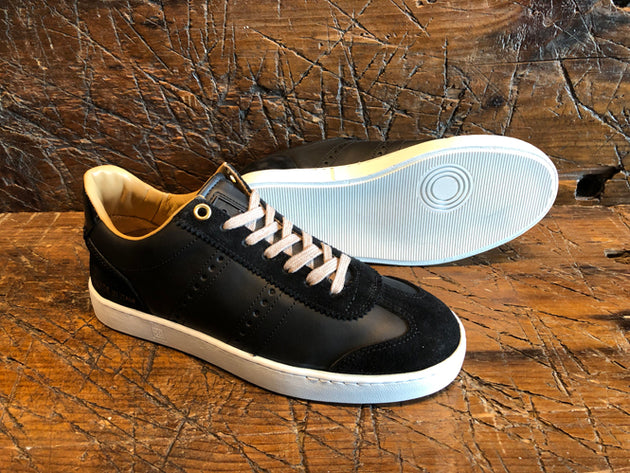 RUBIROSA WOMEN'S JUDY IN MIDNIGHT CALFSKIN WITH NUBUCK TRIM