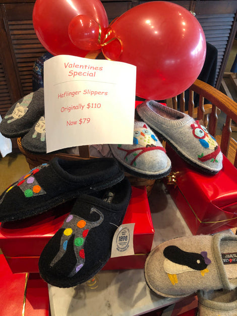 VALENTINES DAY SLIPPER SALE