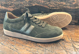 GABOR VERDE SNEAKER IN LODEN SUEDE WITH GUM SOLE
