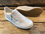 GABOR SANDI LACE-LESS SNEAKER IN TAUPE