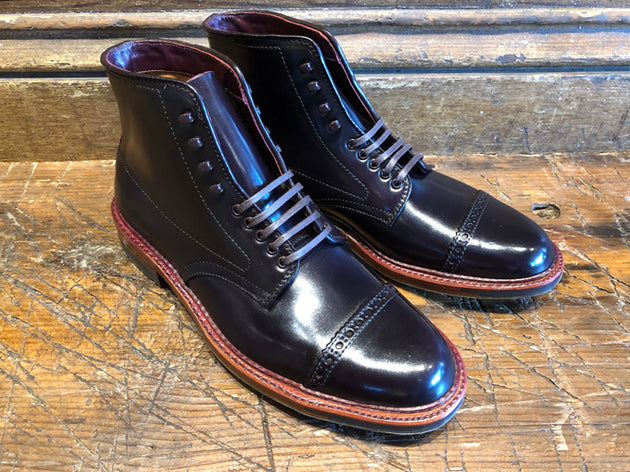 Alden x O & D Jumper Boot in #8 Shell Cordovan Leather