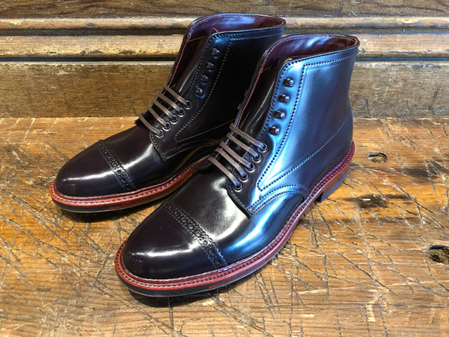 Alden x O & D Jumper Boot in #8 Shell Cordovan Leather