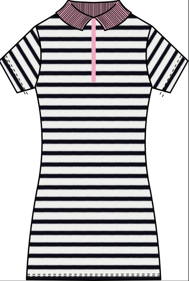 SAINT JAMES OF FRANCE AGEN KNIT DRESS
