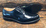 Alden x O & D Plain Toe Blucher in Black Calf