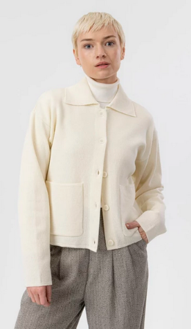 HOLEBROOK SWEDEN ALVA JACKET IN WHISPER WHITE