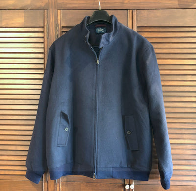 BLUE 1899 Men's Barracuda Style Alpaca/Wool Jacket in Navy