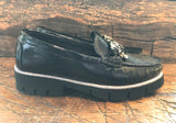 DI CHEZNO BEDAZZLED LOAFER IN BLACK