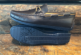 Martin Dingman Bermuda Braid Slip-On in Espresso Grain Leather