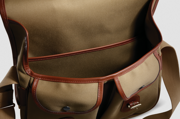 CROOTS LTD ENGLISH DALBY CANVAS LARGE CARRYALL BAG IN KHAKI