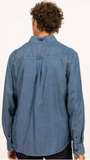 SAINT JAMES OF FRANCE FREDERIC III MEN'S LONG-SLEEVE SHIRT IN TENCEL
