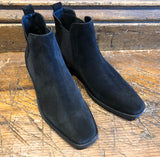 CORDANI BROMLEY CHELSEA BOOT IN BLACK SUEDE