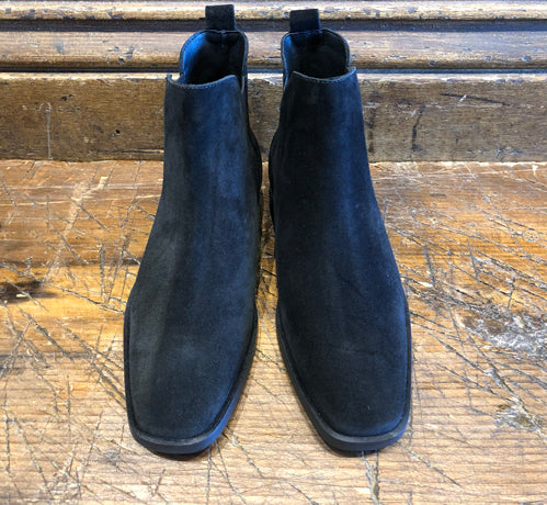 CORDANI BROMLEY CHELSEA BOOT IN BLACK SUEDE