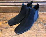 CORDANI BROMLEY CHELSEA BOOT IN BLACK SUEDE