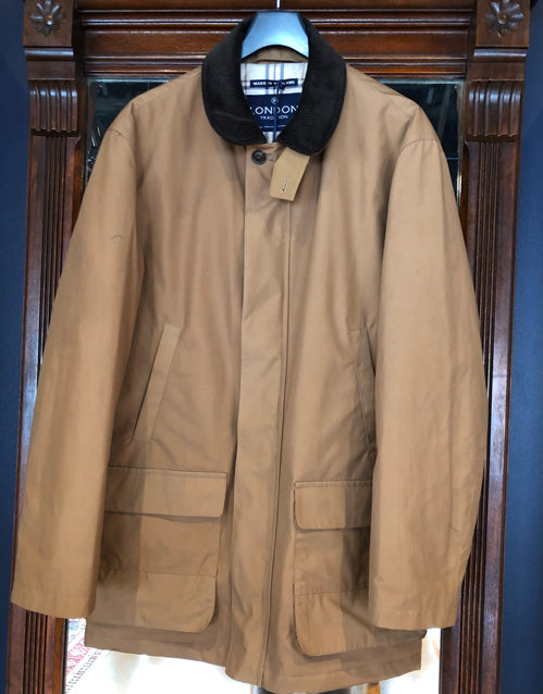 LONDON TRADITION MEN'S BARN COAT IN TAN