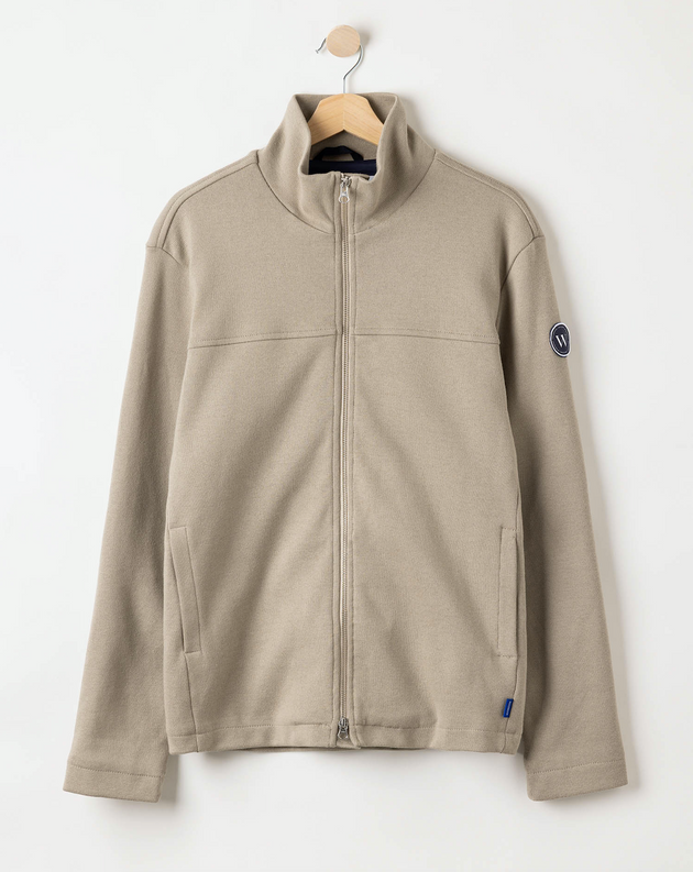 Holebrook Sweden Men's Gurra Windproof Jacket in Feather Tan