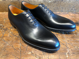 Magnanni Hawkins Wholecut in Black Leather with Flex Rubber Sole