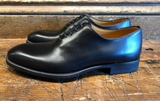 Magnanni Hawkins Wholecut in Black Leather with Flex Rubber Sole