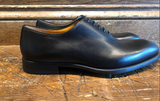 Magnanni Hawkins Wholecut in Black Leather with Flex Rubber Sole
