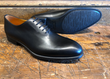 Magnanni Hawkins Wholecut in Black Leather with Flex Rubber Sole