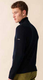 SAINT JAMES OF FRANCE HOUAT MEN'S ROLL NECK SWEATER IN NAVY