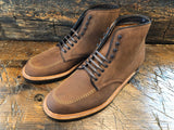 Alden x O & D Indy Boot in Smooth Tobacco Chamois Leather with Black NeoCork Sole