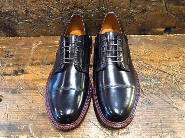 Alden x O & D Haverhill Cap-Toe Blucher in #8 Shell Cordovan with Commando Sole