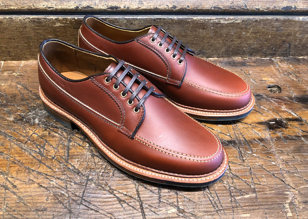 Alden x O & D Ranger Mocc in Mahogany Legacy Leather with Commando Sole