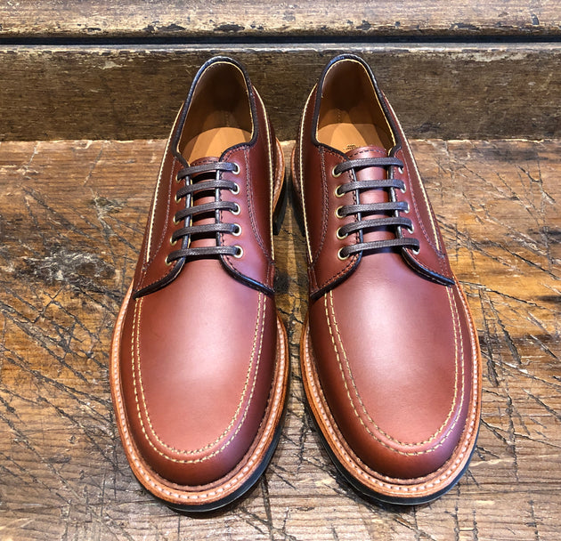 Alden x O & D Ranger Mocc in Mahogany Legacy Leather with Commando Sole