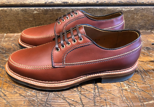 Alden x O & D Ranger Mocc in Mahogany Legacy Leather with Commando Sole