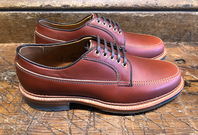 Alden x O & D Ranger Mocc in Mahogany Legacy Leather with Commando Sole