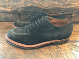 Alden Indy Shoe in Earth Reverse Chamois Leather with Commando Sole