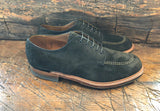 Alden Indy Shoe in Earth Reverse Chamois Leather with Commando Sole
