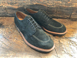 Alden Indy Shoe in Earth Reverse Chamois Leather with Commando Sole