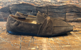 I.N.K. LUCCA FLAT IN BROWN SUEDE