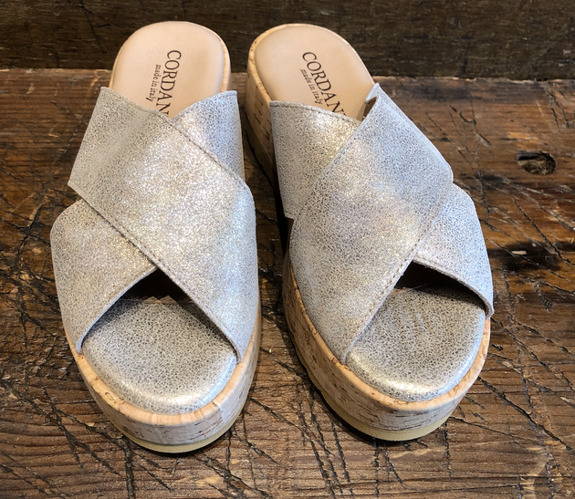 CORDANI KALI PLATFORM SANDAL IN GRANITO CORDA