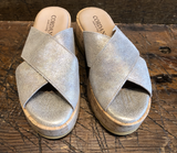 CORDANI KALI PLATFORM SANDAL IN GRANITO CORDA