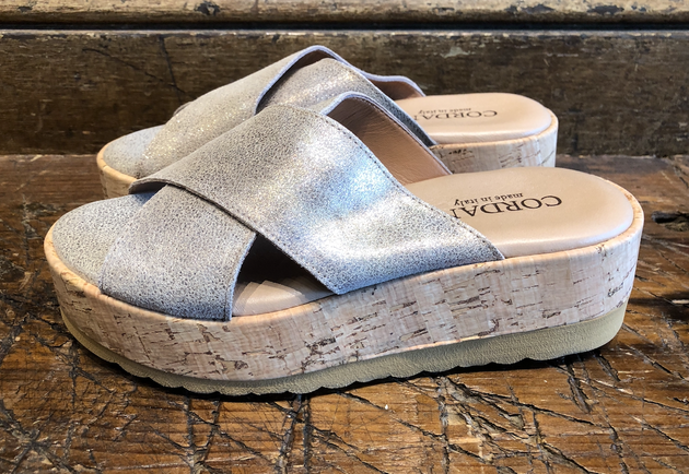 CORDANI KALI PLATFORM SANDAL IN GRANITO CORDA